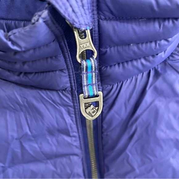 KUHL Projectkt Spyfire Goose Down Jacket Coat Purple Puffer Size XL - Picture 4 of 12